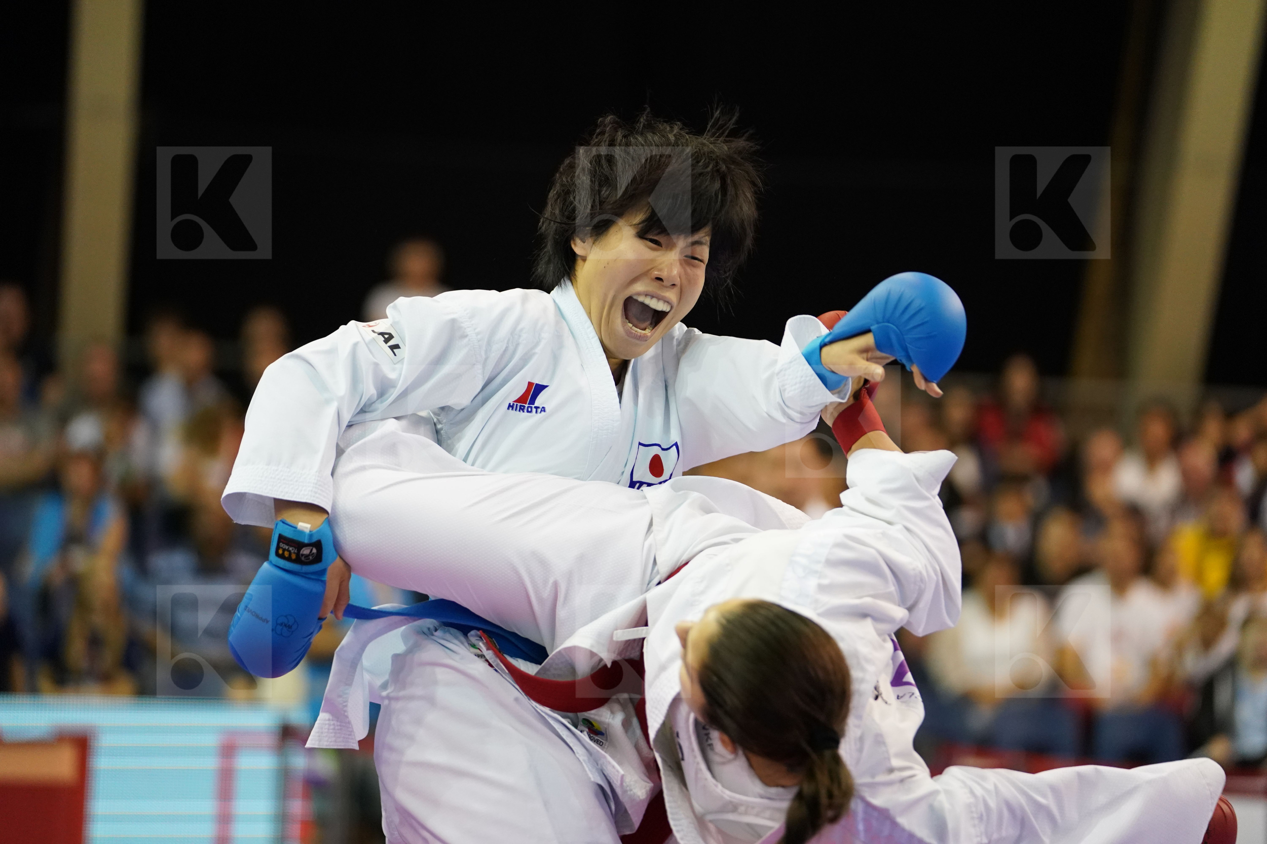 Female Kumite -68kg Japan Quirici Elena Someya Kayo Switzerland